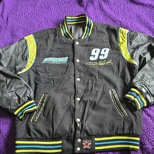 JH Designs Carl Edwards 99 Racing Jacket Reversible Aflac